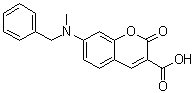 7-[Benzyl(methyl)amino]-2-oxo-2H-chromene-3-carboxylic acid molecular structure (CAS 1472624-85-3)