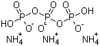 Ammonium triphosphate molecular structure (CAS 14728-39-3)