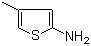 structure of CAS# 14770-82-2, 4-Methylthien-2-amine;4-Methyl-2-thiophenamine