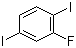 结构式 CAS# 147808-02-4, 2,5-二碘氟苯