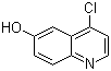 4-Chloro-6-hydroxyquinoline molecular structure (CAS 148018-29-5)