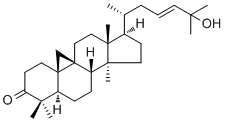 25-Hydroxycycloart-23-en-3-one molecular structure (CAS 148044-47-7)