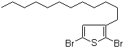 2,5-Dibromo-3-dodecylthiophene molecular structure (CAS 148256-63-7)