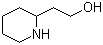 2-Piperidineethanol molecular structure (CAS 1484-84-0)