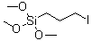 结构式 CAS# 14867-28-8, 三甲氧基(碘丙基)硅烷