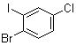 1-Bromo-4-chloro-2-iodobenzene molecular structure (CAS 148836-41-3)