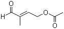 3-Formylbut-2-enyl acetate molecular structure (CAS 14918-80-0)