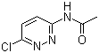 N-(6-Chloro-3-pyridazinyl)acetamide molecular structure (CAS 14959-31-0)