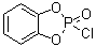 structure of CAS# 1499-17-8, 2-Chloro-1,3-dioxa-2-phosphaindan 2-oxide;Catechol cyclophosphorochloridate; O,O-(o-Phenylene) chlorophosphate; o-Phenylene chlorophosphate