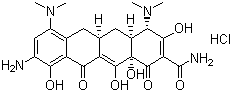 9-Amino-minocycline hydrochloride molecular structure (CAS 149934-21-4)