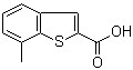 7-Methylbenzo[b]thiophene-2-carboxylic acid molecular structure (CAS 1505-61-9)