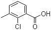 2-Chloro-3-methylbenzoic acid molecular structure (CAS 15068-35-6)
