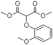 Dimethyl 2-(2-methoxyphenoxy)malonate molecular structure (CAS 150726-89-9)