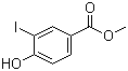 structure of CAS# 15126-06-4, Methyl 4-hydroxy-3-iodobenzoate