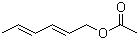 trans,trans-2,4-Hexadienyl acetate molecular structure (CAS 1516-17-2)