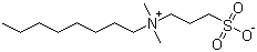3-(Dimethyl-octylazaniumyl)propane-1-sulfonate molecular structure (CAS 15178-76-4)