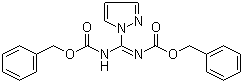 N,N'-Bis(benzyloxycarbonyl)-1H-pyrazole-1-carboxamidine molecular structure (CAS 152120-55-3)