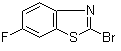 结构式 CAS# 152937-04-7, 2-溴-6-氟苯并噻唑