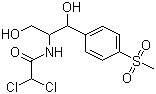 Thiamphenicol molecular structure (CAS 15318-45-3)