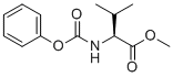 N-(Phenyloxycarbonyl)-L-valine methyl ester molecular structure (CAS 153441-77-1)