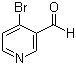 4-溴吡啶-3-甲醛分子结构 (CAS 154105-64-3)