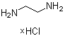 Ethylenediamine hydrochloride molecular structure (CAS 15467-15-9)