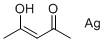 Silver acetylacetonate molecular structure (CAS 15525-64-1)