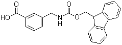 3-(Fmoc-氨甲基)苯甲酸分子结构 (CAS 155369-11-2)