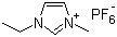 structure of CAS# 155371-19-0, 1-Ethyl-3-methylimidazolium hexafluorophosphate