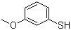 3-Methoxybenzenethiol molecular structure (CAS 15570-12-4)