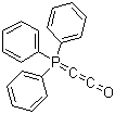结构式 CAS# 15596-07-3, (三苯基膦烯)乙烯酮