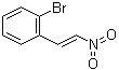 structure of CAS# 155988-33-3, trans-2-Bromo-beta-nitrostyrene;(E)-1-Bromo-2-(2-nitroethenyl)benzene; E-2-Bromo-beta-nitrostyrene