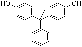 4,4'-(1-Phenylethylidene) biphenol molecular structure (CAS 1571-75-1)