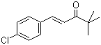 1-(4-Chlorophenyl)-4,4-dimethylpent-1-en-3-one molecular structure (CAS 1577-03-3)