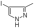 3-Methyl-4-iodopyrazole molecular structure (CAS 15802-75-2)
