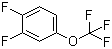 1,2-Difluoro-4-(trifluoromethoxyl)benzene molecular structure (CAS 158178-35-9)