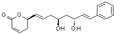 结构式 CAS# 160098-78-2, (6R,10S,12R)-Cryptomoscatone E2