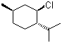structure of CAS# 16052-42-9, (-)-Menthyl chloride;[1S-(1alpha,2beta,4beta)]-2-Chloro-1-isopropyl-4-methylcyclohexane