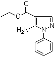 5-氨基-1-苯基-1H-吡唑-4-甲酸乙酯分子结构 (CAS 16078-71-0)