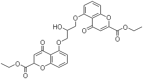 结构式 CAS# 16150-45-1, 色甘酸二乙酯