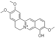 Palmaturbine molecular structure (CAS 16176-68-4)