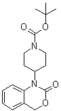 4-(2-Oxo-2H-3,1-benzoxazin-1(4H)-yl)-1-piperidinecarboxylic acid 1,1-dimethylethyl ester molecular structure (CAS 162045-30-9)