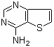 结构式 CAS# 16285-74-8, 噻吩并[3,2-d]嘧啶-4-胺