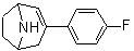 3-(4-Fluorophenyl)-8-azabicyclo[3.2.1]oct-2-ene molecular structure (CAS 163630-91-9)