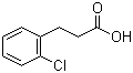 3-(2-Chlorophenyl)propanoic acid molecular structure (CAS 1643-28-3)