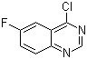 4-Chloro-6-fluoroquinazoline molecular structure (CAS 16499-61-9)