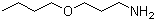 structure of CAS# 16499-88-0, 3-Butoxypropanamine;3-n-Butoxyaminopropane; 3-Butoxy-1-propylamine
