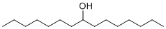 Pentadecan-8-ol molecular structure (CAS 1653-35-6)