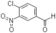 结构式 CAS# 16588-34-4, 4-氯-3-硝基苯甲醛