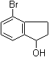 4-Bromoindan-1-ol molecular structure (CAS 16657-10-6)